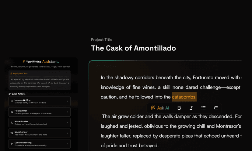 Notion-like Smart Editor