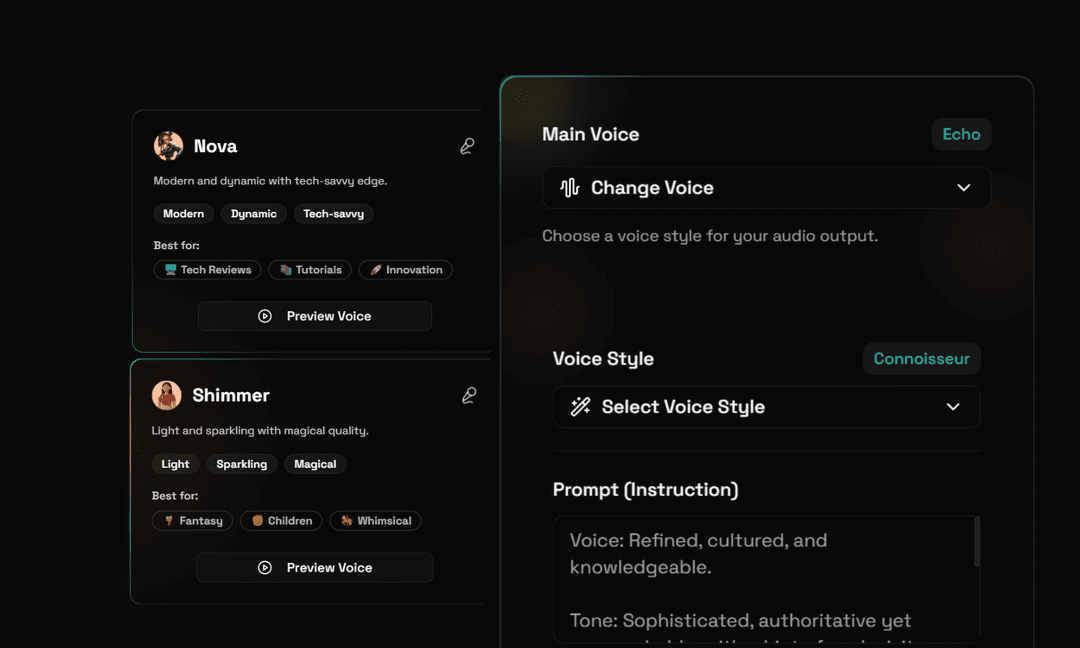 Natural Voice Generation
